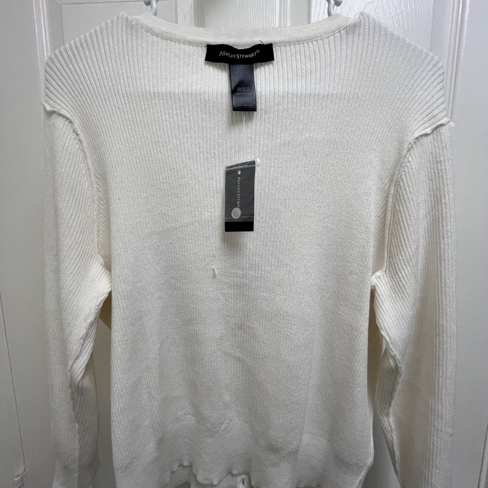 Women's Ashley Stewart Sweater 22/24 - Picture 5 of 12